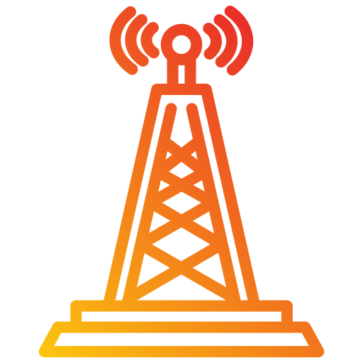 telecomunicaciones Generic gradient outline icono