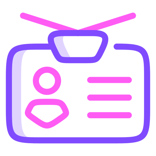 idカード Generic color lineal-color icon