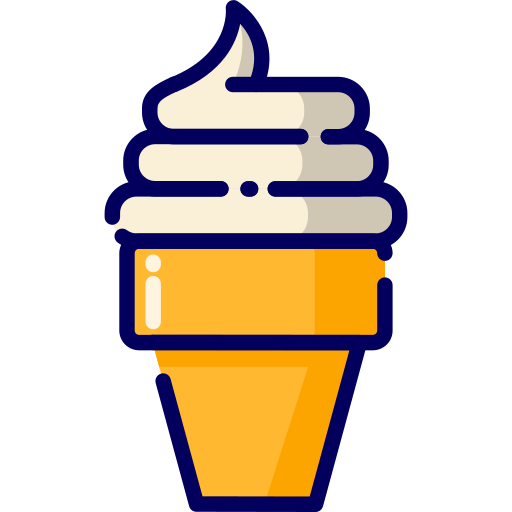 cono gelato Generic color lineal-color icona