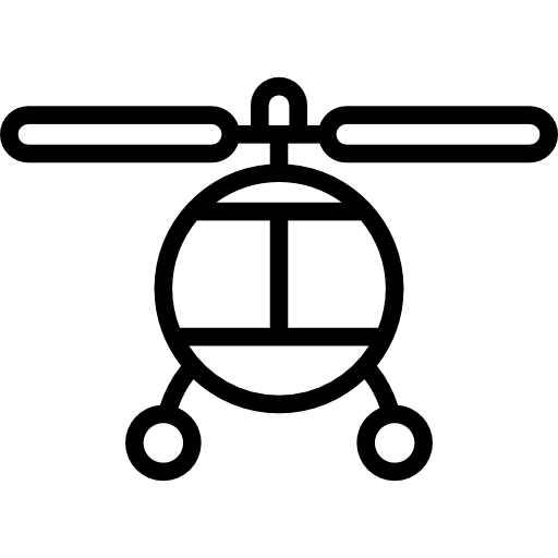 helicóptero Special Lineal Ícone