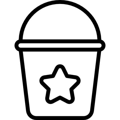Bucket Special Lineal icon