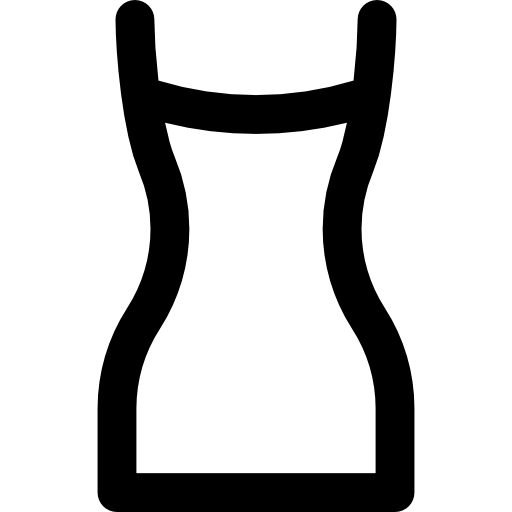 korte jurk  icoon