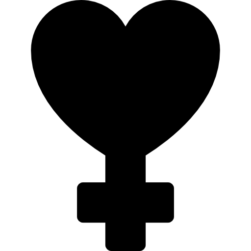 femenine Basic Rounded Filled icon
