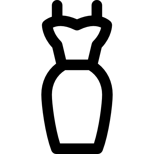 vestito Curved Lineal icona