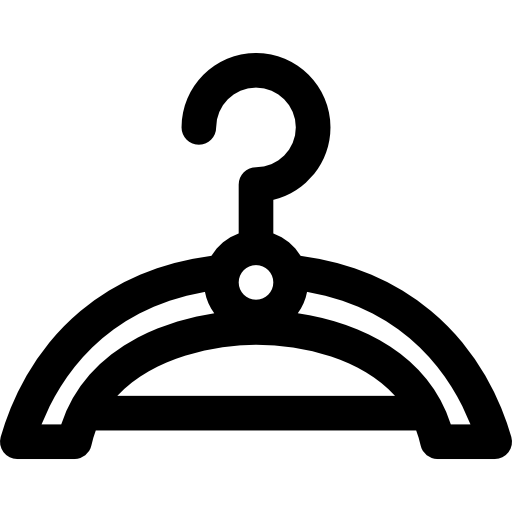 Hanger Curved Lineal icon