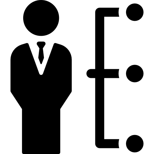 manager Pictograms Fill icona