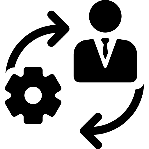 Management Pictograms Fill icon