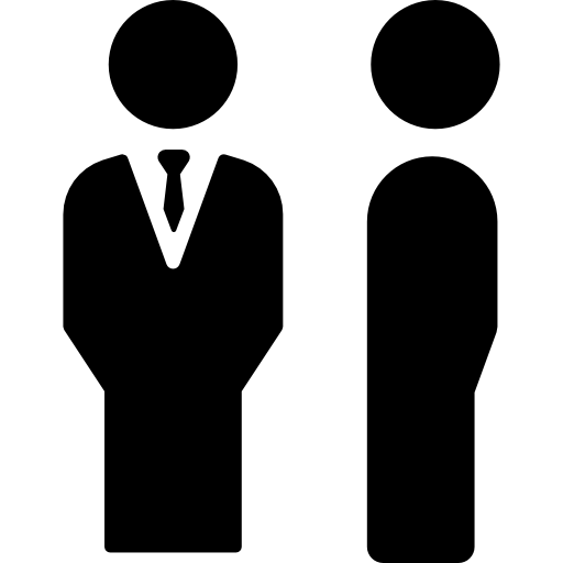 Managers Pictograms Fill icon