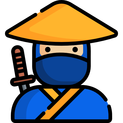 ninja Special Lineal color Icône