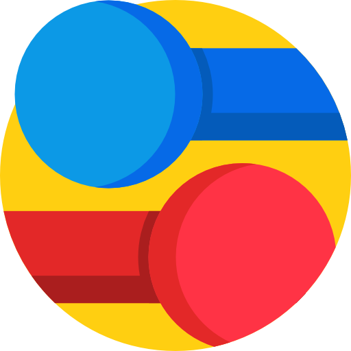 Dumbell Detailed Flat Circular Flat icon