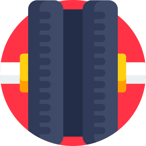 ruota Detailed Flat Circular Flat icona