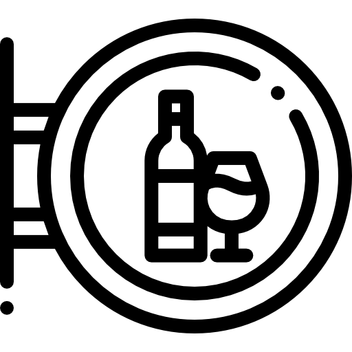 바 Detailed Rounded Lineal icon