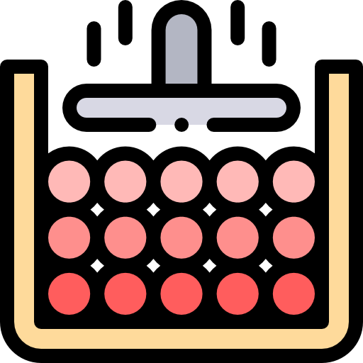 와인 프레스 Detailed Rounded Lineal color icon