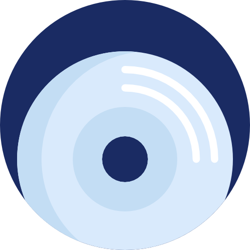 Compact disc Detailed Flat Circular Flat icon