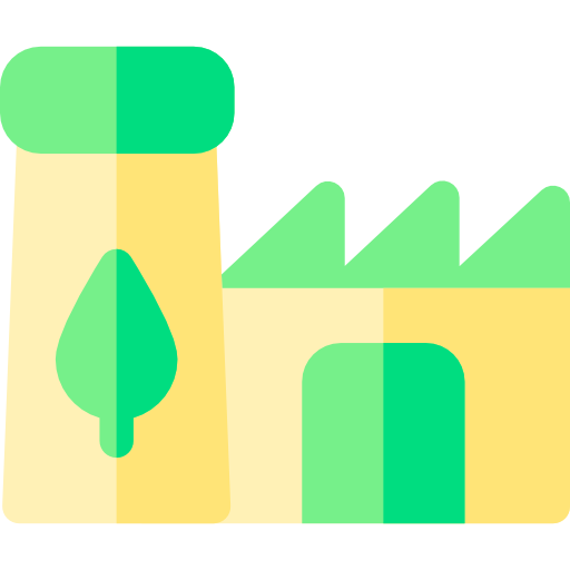 usine Basic Rounded Flat Icône
