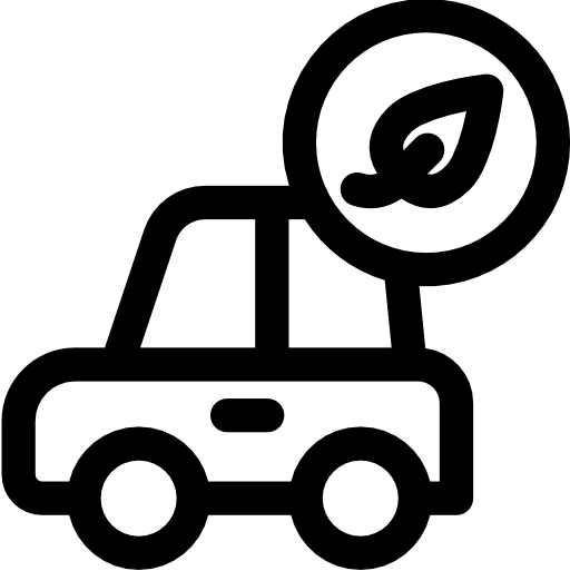 エコカー Basic Rounded Lineal icon