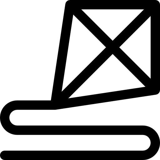 凧 Basic Rounded Lineal icon