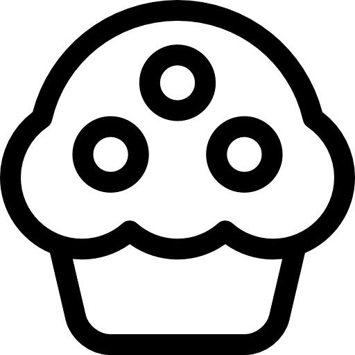 muffinka Basic Rounded Lineal ikona