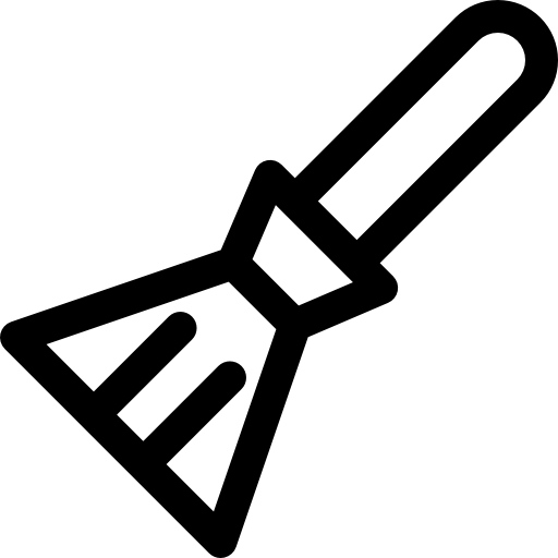 scopa Basic Rounded Lineal icona