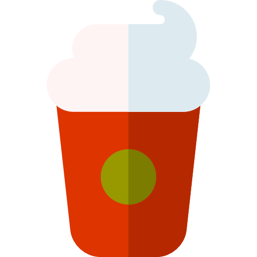 café Basic Rounded Flat icono