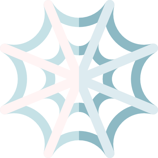 telaraña Basic Rounded Flat icono