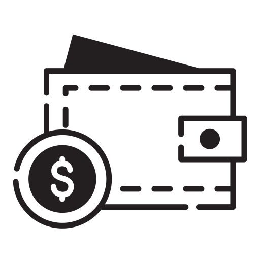 geldbörse Generic black fill icon