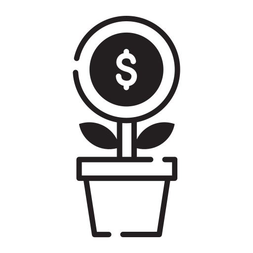 investition Generic black fill icon