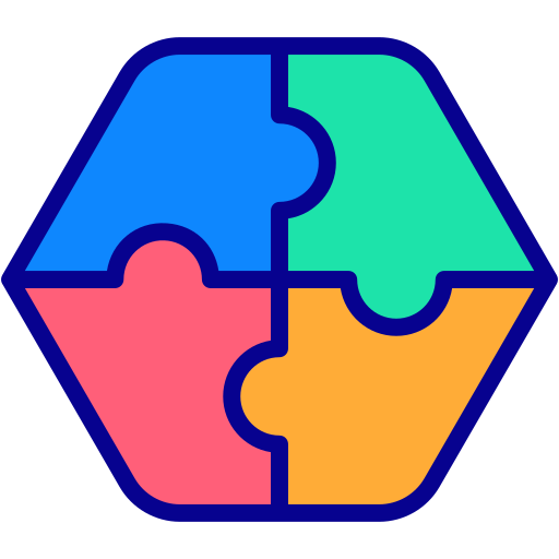 パズル Generic color outline icon
