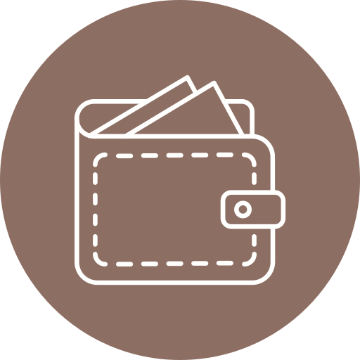 Wallet Generic color fill icon