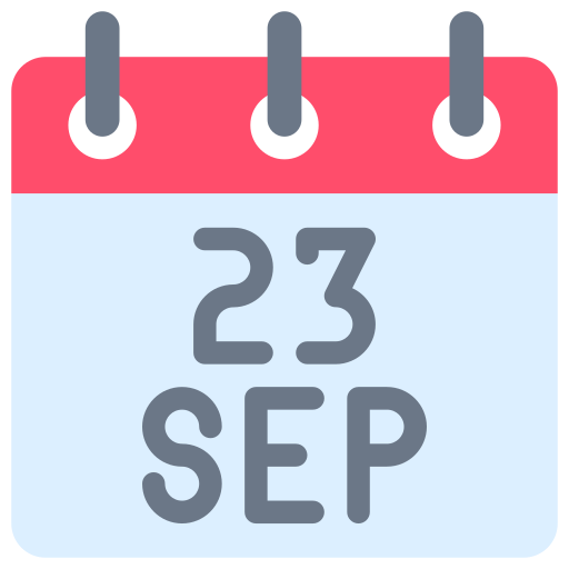 septiembre Generic color fill icono