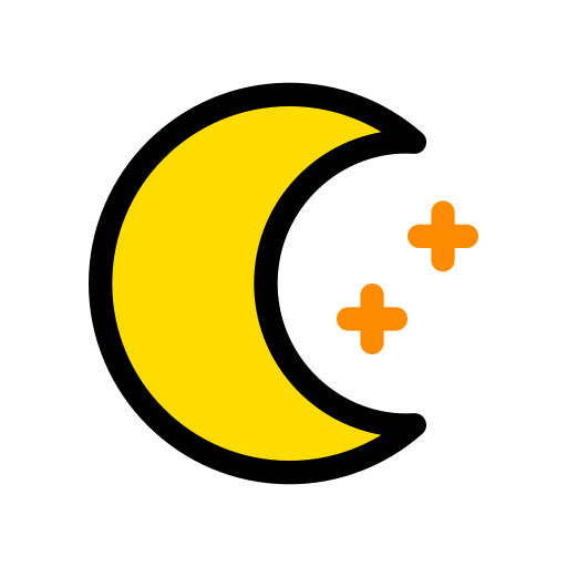 Moonlight Generic color lineal-color icon