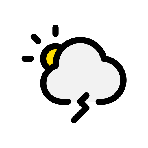 Thunderstorm Generic color lineal-color icon