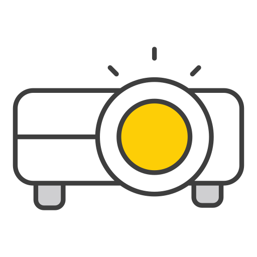 beamer Generic color lineal-color icon