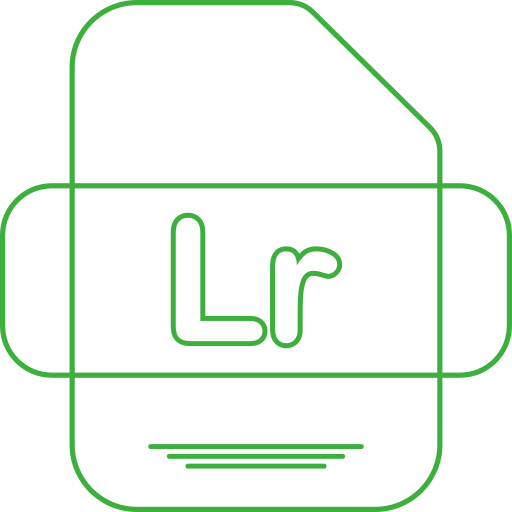 adobe lightroom Generic color outline icon