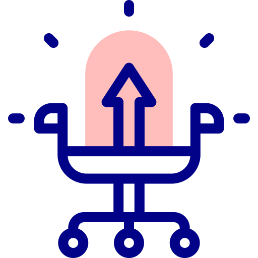 Career Detailed Mixed Lineal color icon