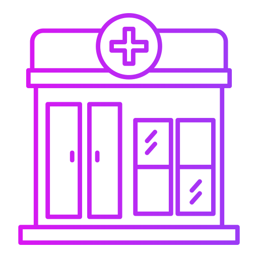 Clinic Generic gradient outline icon