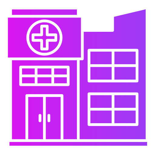 Больница Generic gradient fill иконка