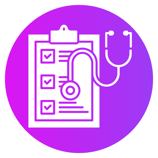 bilan de santé Generic gradient fill Icône