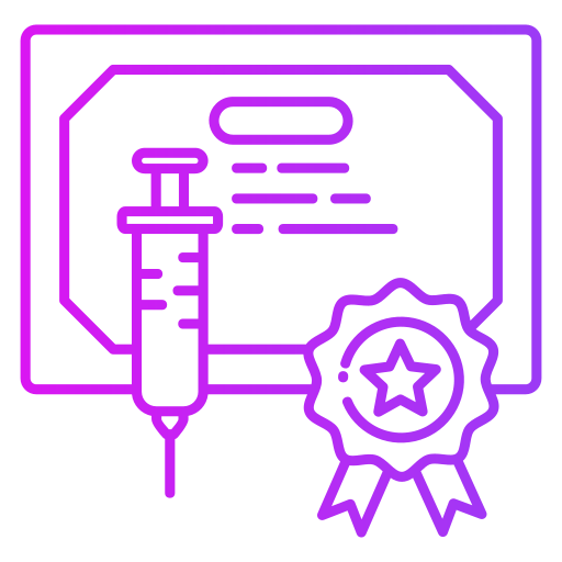 Vaccination Generic gradient outline icon