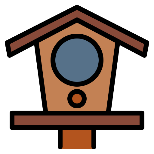 vogelhaus Generic color lineal-color icon