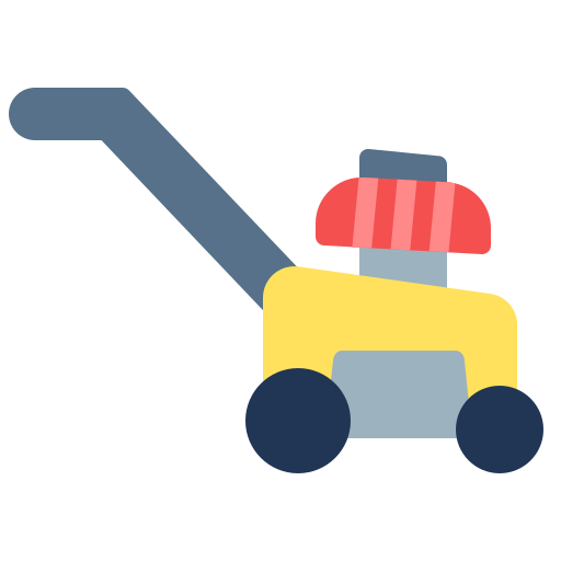 Mower Generic color fill icon
