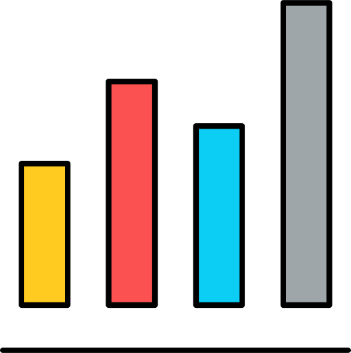 diagram Generic color lineal-color icoon