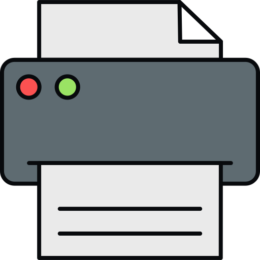 Printer Generic color lineal-color icon