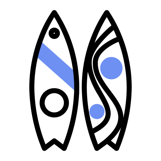 Доска для серфинга Generic color lineal-color иконка