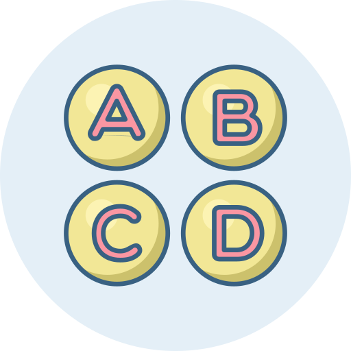 Alphabet Generic color lineal-color icon