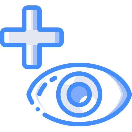可視性 Basic Miscellany Blue icon