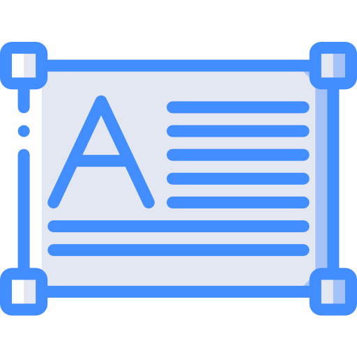 Текстовое окно Basic Miscellany Blue иконка