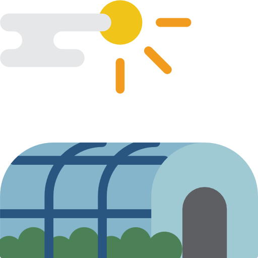 Greenhouse Basic Miscellany Flat icon