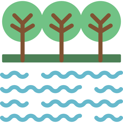 río Basic Miscellany Flat icono