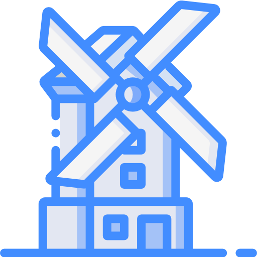 Windmill Basic Miscellany Blue icon